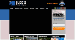 Desktop Screenshot of buddspools.com